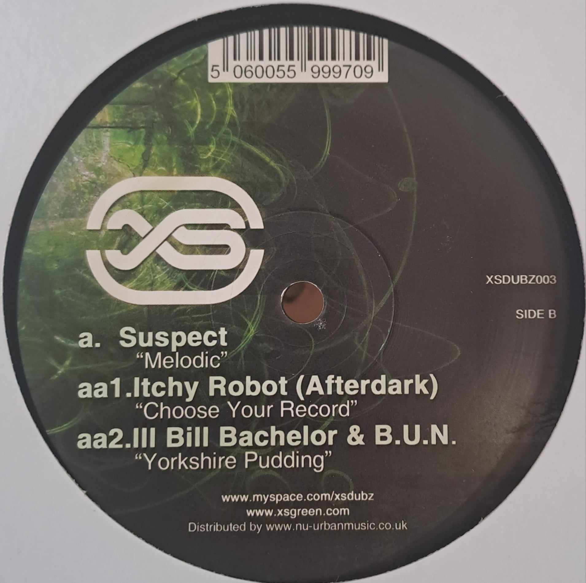 XS Dubz 003 - vinyle dubstep